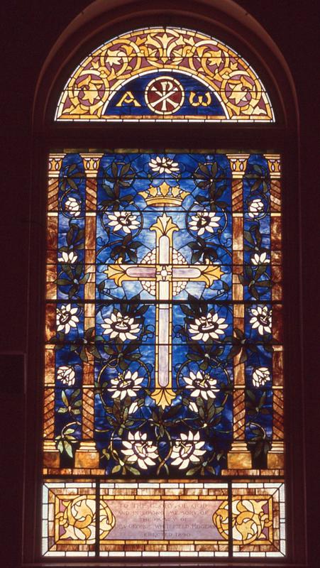 Rogers Memorial Window:  ornamental