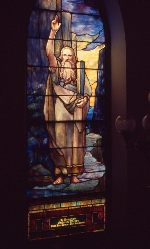 Philips Memorial Window:  Moses