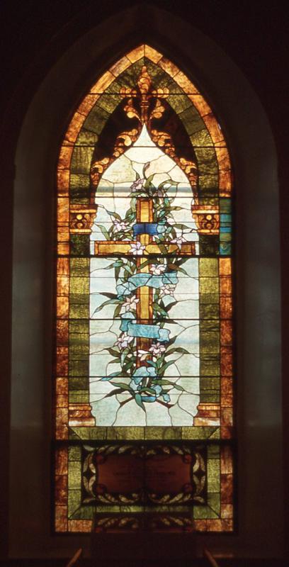 Savory Memorial Window:  St. Andrew