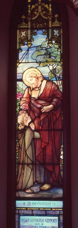 Gifford Memorial Window:  Christ Blessing a Little Child