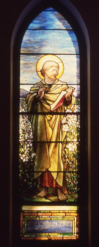 Atkinson Memorial Window:  St. Luke