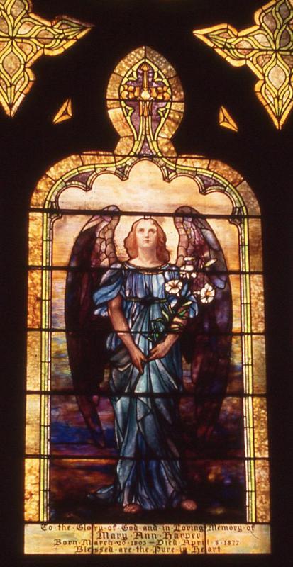 Harper Memorial Window:  Resurrection Angel