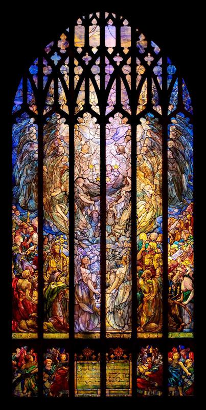 Belden and Gere Memorial Window:  Te Deum
