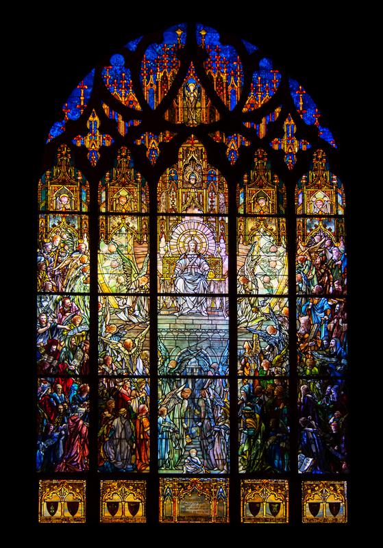 Young Memorial Window:  Christ Enthroned