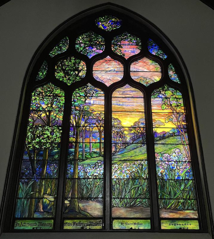 Law Memorial Window:  Eternal City