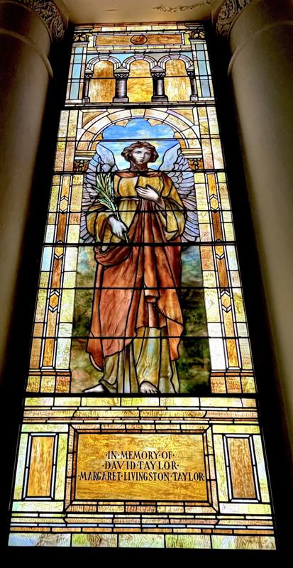 Taylor Memorial Window:  Angel of Victory