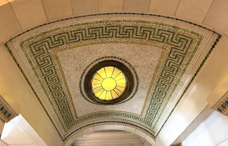 mosaic and decorations