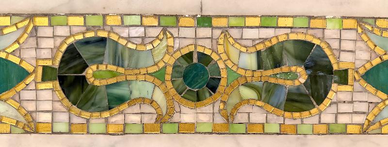 mosaic and decorations