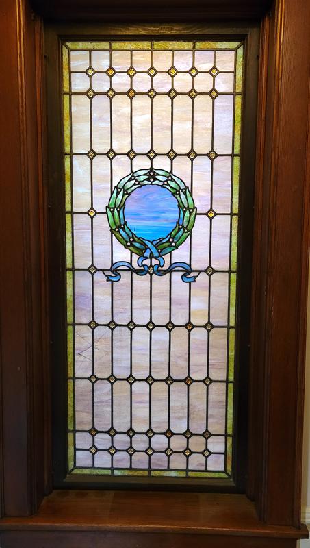 Atchison Memorial Window:  ornamental window