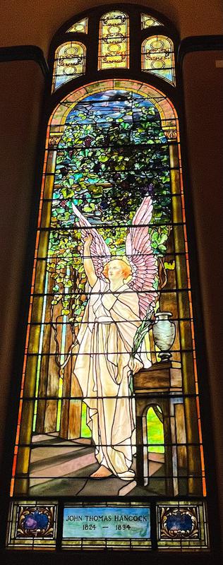 Hancock Memorial Window:  Angel of Victory