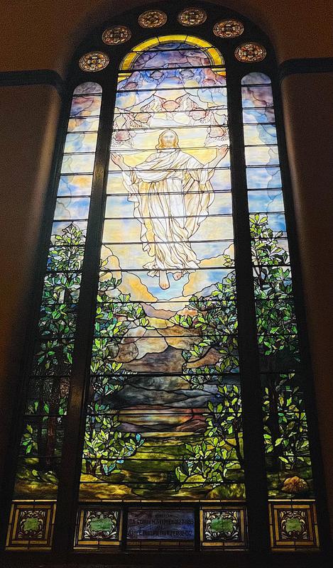 Staples Memorial Window:  Ascension