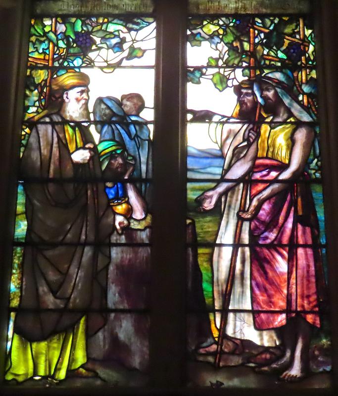 Low Memorial Window:  Workers in the Vineyard