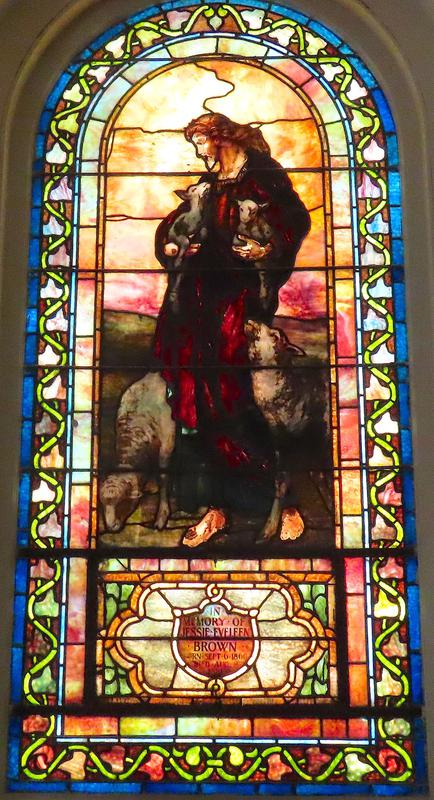Brown Memorial Window:  Good Shepherd
