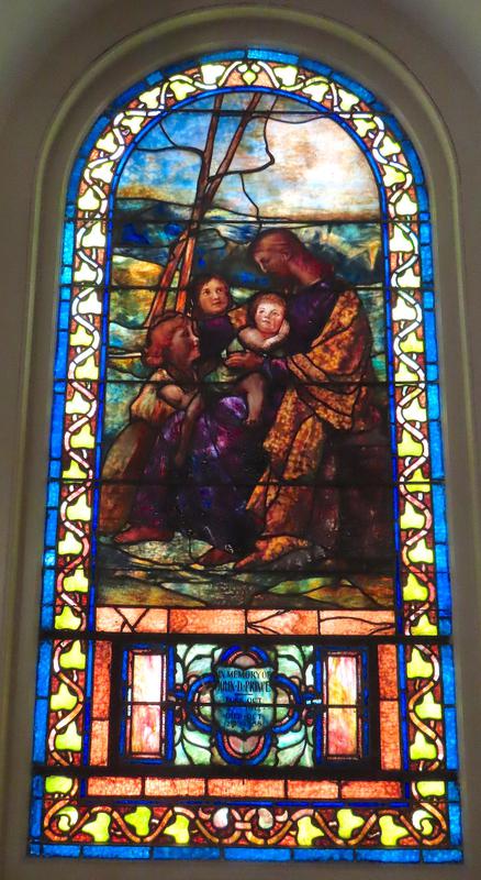Prince Memorial Window:  Christ Blessing Little Children