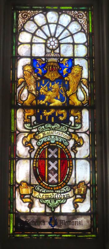 Schenk Memorial Window:  ornamental