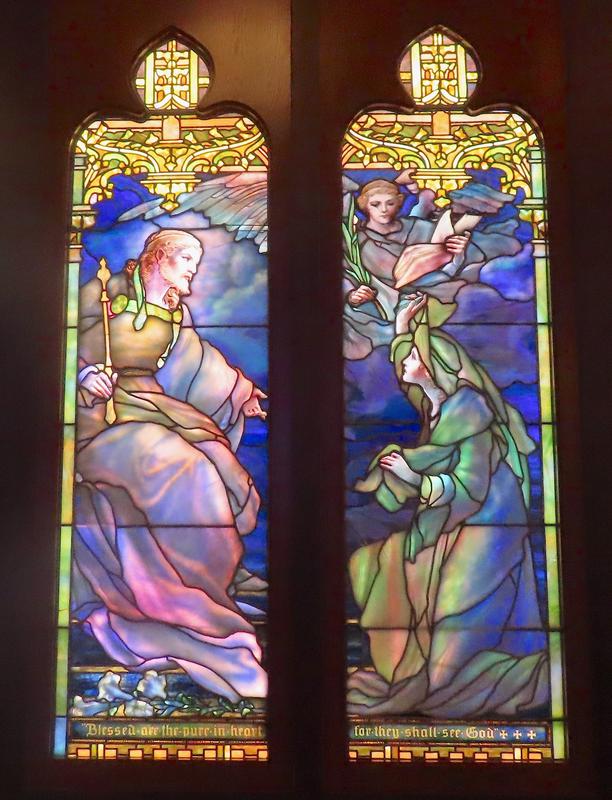 Campbell Memorial Window:  Christ and Charity
