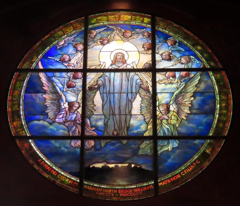 Williams Memorial Window:  Ascension