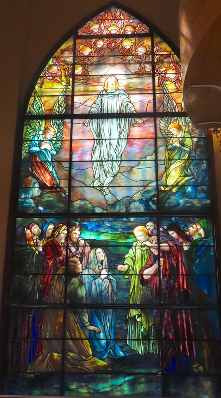 Quincy Memorial Window:  Ascension