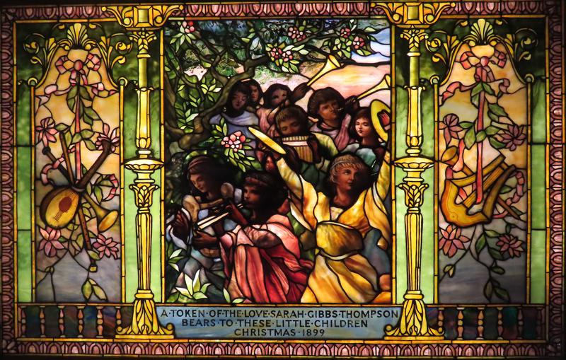 Thompson Memorial Window:  Recreation and Music