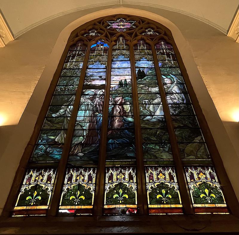 Memorial Window:  Three Marys at Tomb