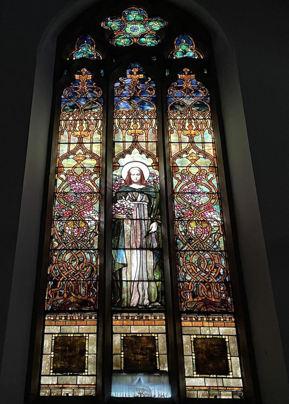 Woodford Memorial Window:  St. Elizabeth of Hungary