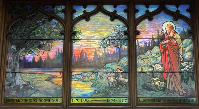 Houghton Memorial Window:  Christ the Good Shepherd