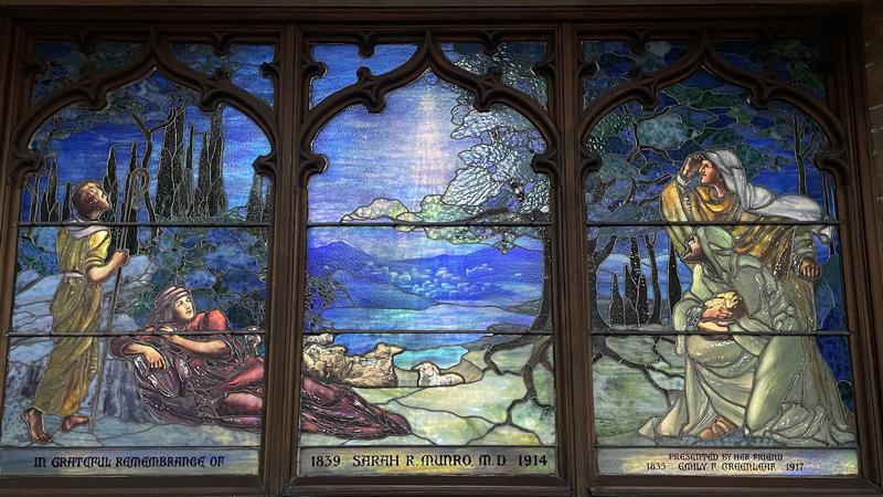 Munro Memorial Window:  Shepherds