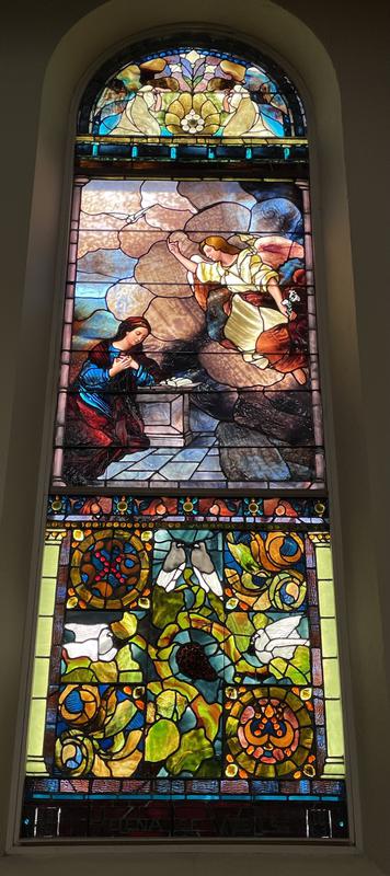 Wells Memorial Window:  Annunciation