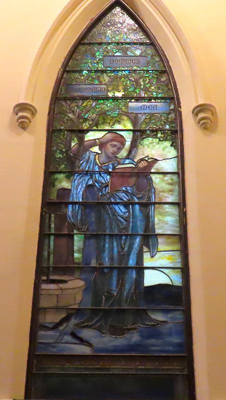 Wing Memorial Window:  My Soul Illuminates Me