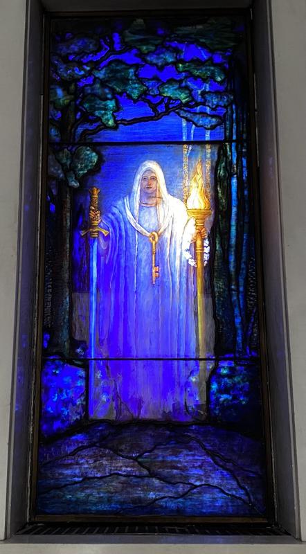 Adams Memorial Window:  Truth