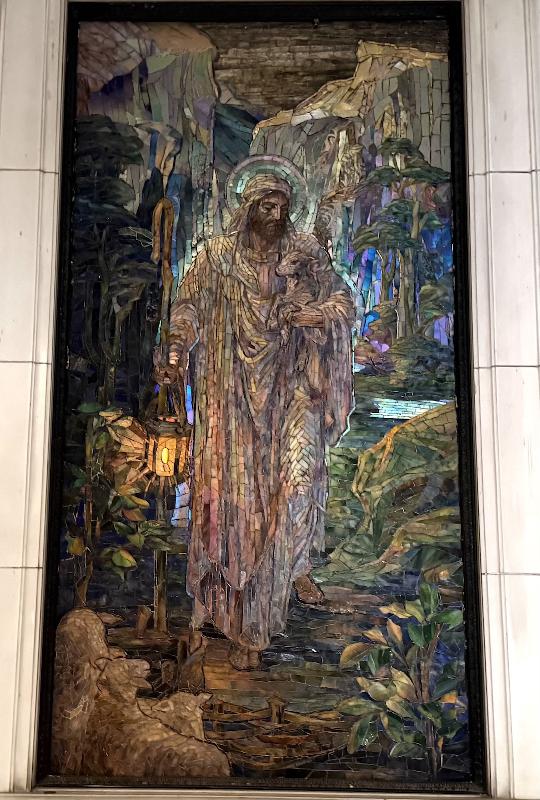 Sears Memorial Mosaic:  Good Shepherd