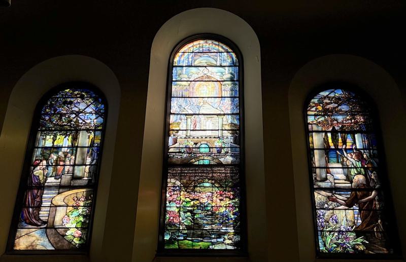 Marsh and McCurdy Memorial Window:  The River of the Water of Life