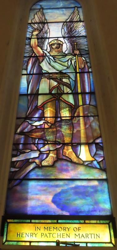 Martin Memorial Window:  Archangel Gabriel