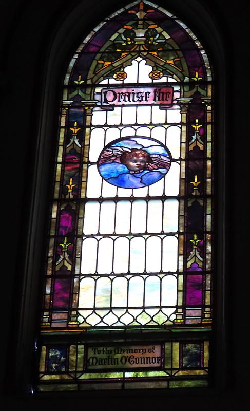 O'Connor Memorial Window:  Celestial Choir of Angels