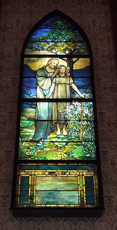 Cobleigh Memorial Window:  Christ the Healer