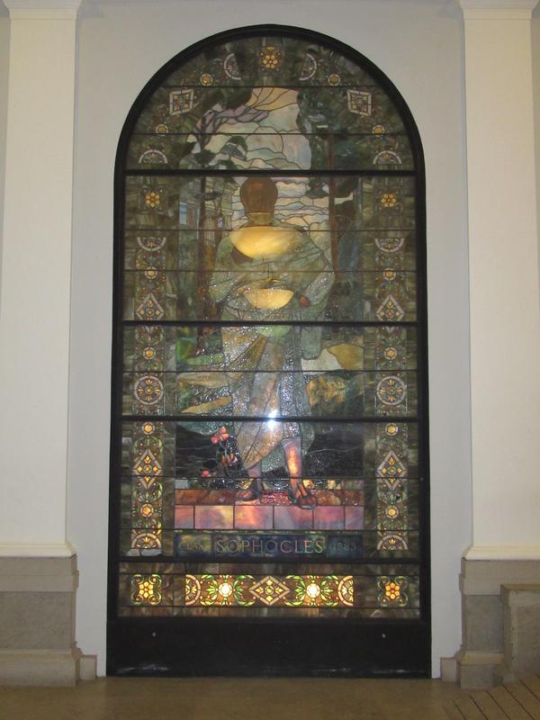Class of 1885 Window:  Socrates