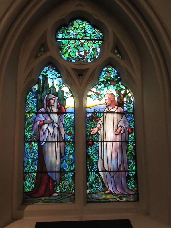 Fisher Memorial Window:  Christ and Charity