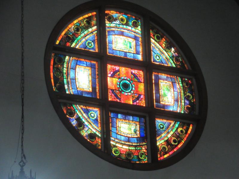 ornamental rose window