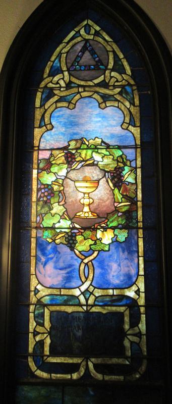 Maltbie Memorial Window:  symbolical