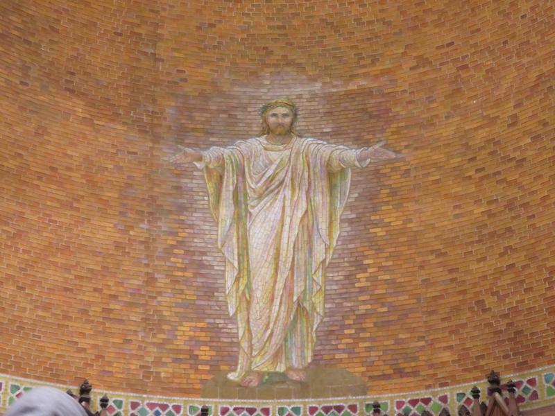 mosaic figure of Christ
