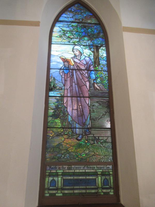Durkee Memorial Window:  St Agnes