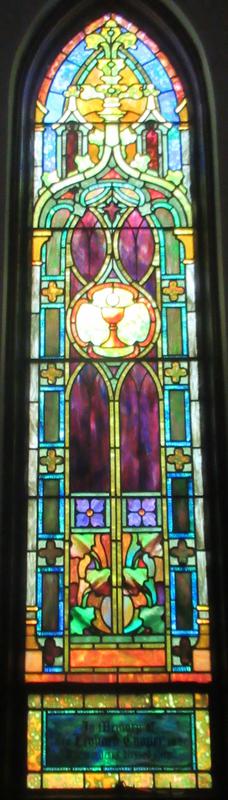 Cooper Memorial Window:  ornamental