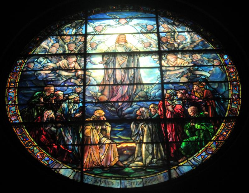 Fowler Memorial Window:  Ascension