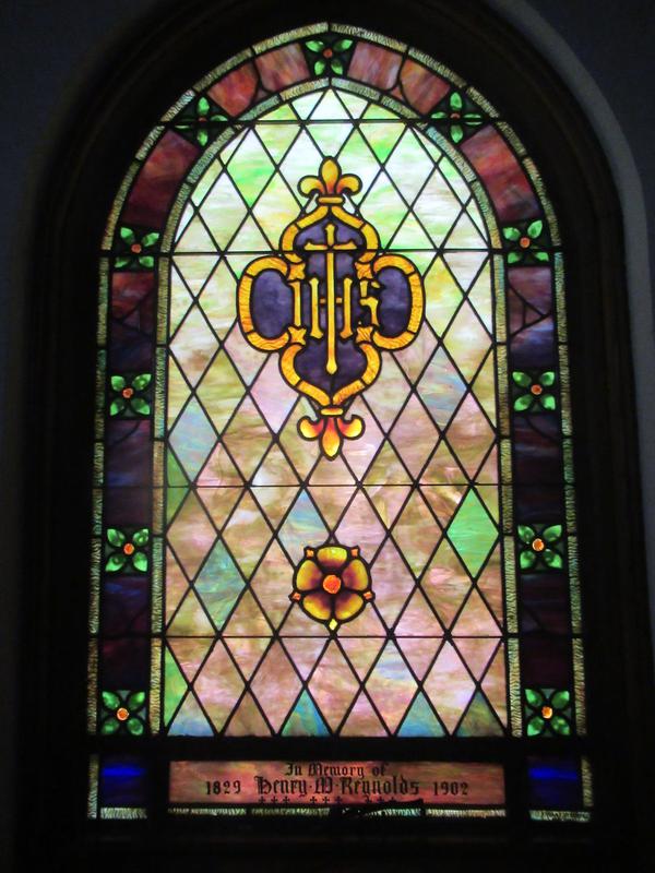 Reynolds Memorial Window:  ornamental