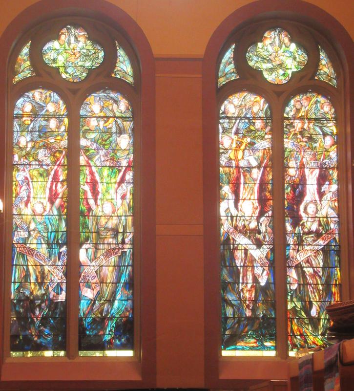 Horsford Memorial Window:  The Four Elements