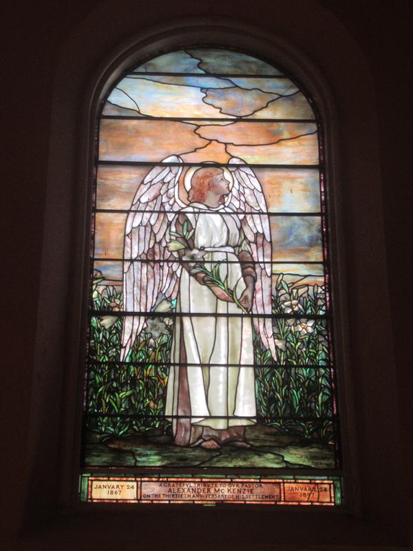 McKenzie Memorial Window:  Resurrection Angel