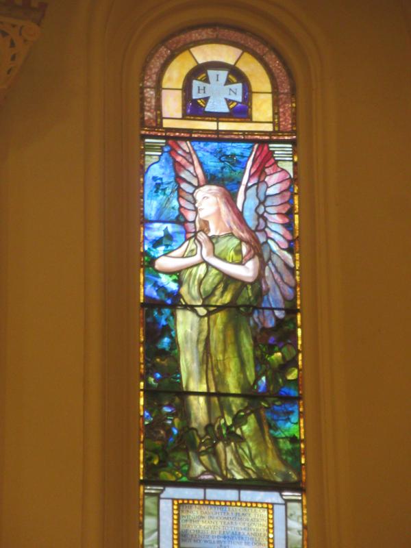 McKenzie Memorial Window:  Angel