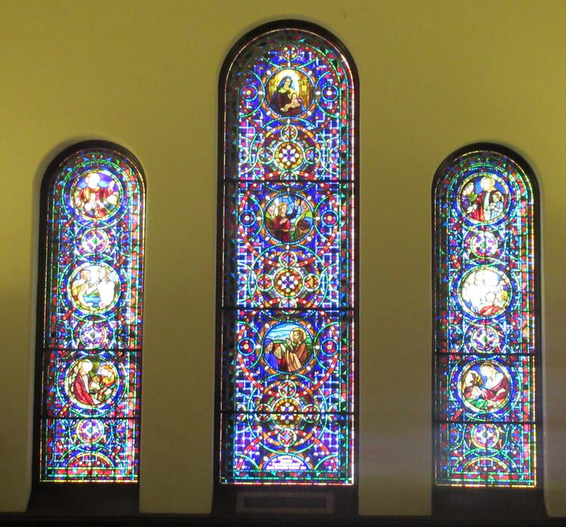 Jennings Memorial Window:  Scenes from Life of Christ