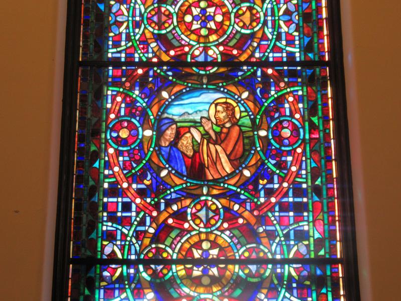 Jennings Memorial Window:  Scenes from Life of Christ