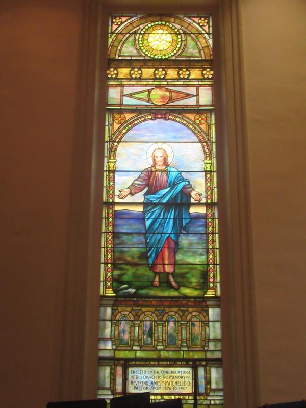 Mitchell Memorial Window:  Come Unto Me